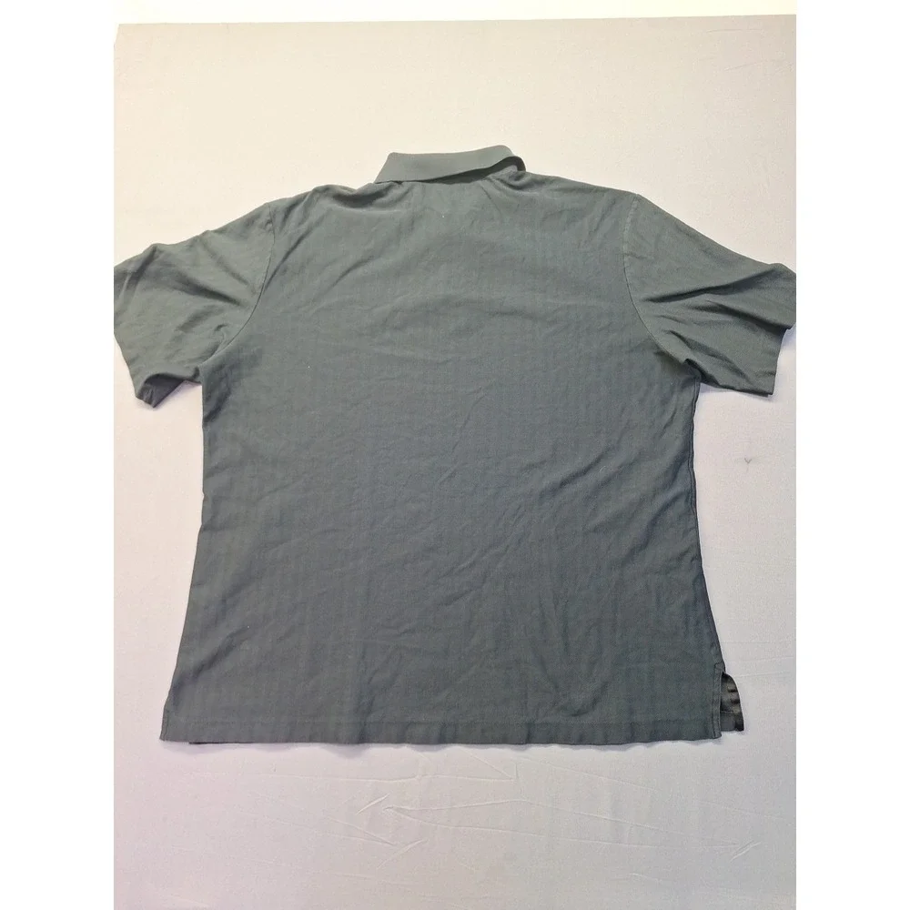 Polo Golf Ralph Lauren Shirt Mens XL Black Herringbone Preppy  County Club Pony‎
